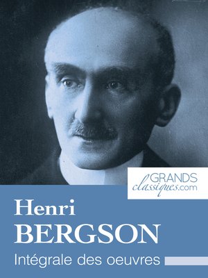 cover image of Henri Bergson
